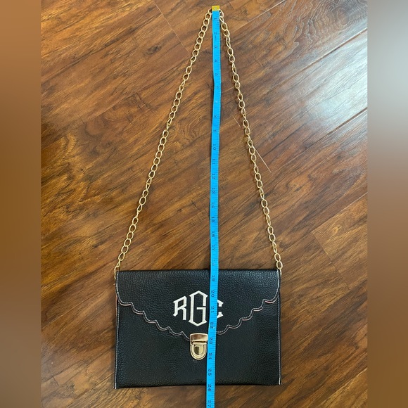 Monogramed clutch purse - Picture 4 of 5